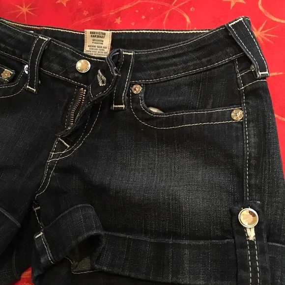 True religion jeans , on both sides Swarovski crystal - Picture 6 of 8